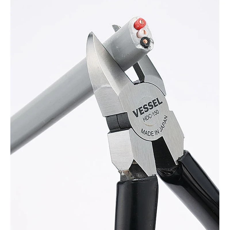 Power Tools Japan - VESSEL Diagonal Cutting Pliers with Power