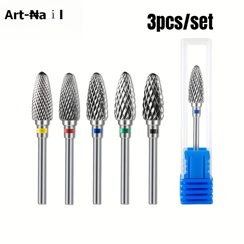 Power Tools Sheets - 3pcs Tungsten Carbide Nail Drill Bits