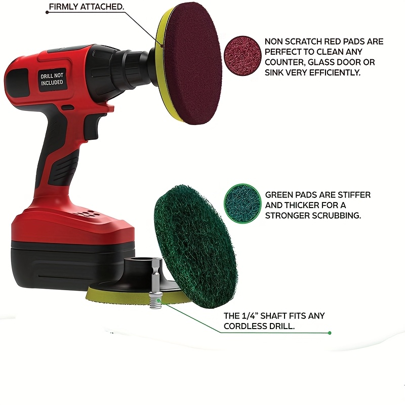 Car Electric Drill Brush Kit E - огляд і ціна Power Tools Sheets