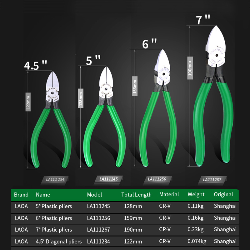 LAOA CR-V Plastic pliers Side  - огляд і ціна Power Tools Japan