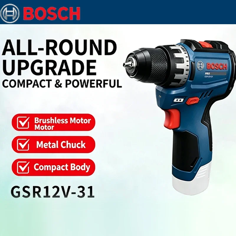 Bosch GSR 12V-31 Brushless Ele - огляд і ціна Power Tools Drill
