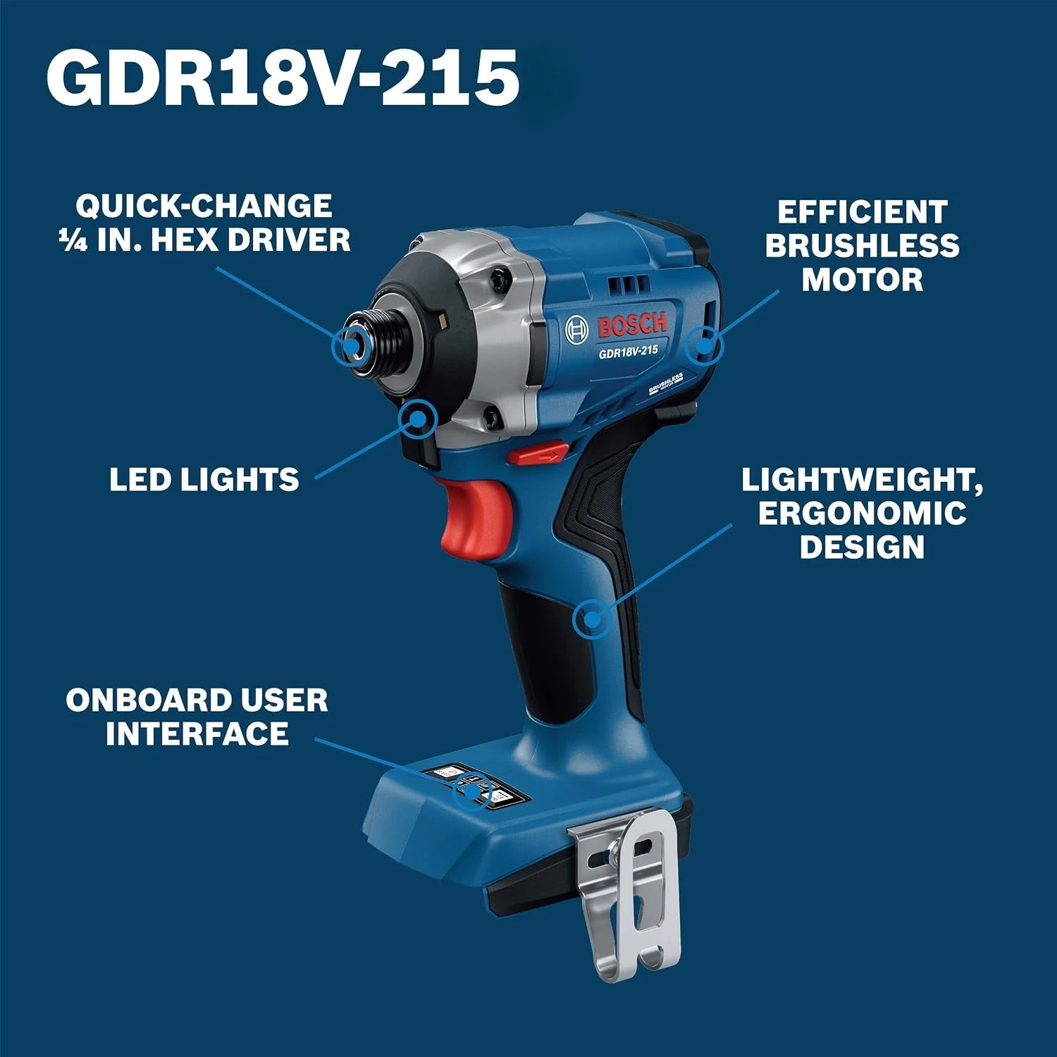 Bosch GDR 18V‑215 Brushless Co - огляд і ціна Impact Driver Cordless