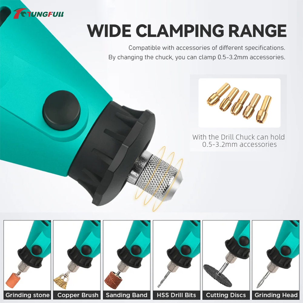 TUNGFULL Mini Electric Grinder - огляд і ціна Power Tools Sheets