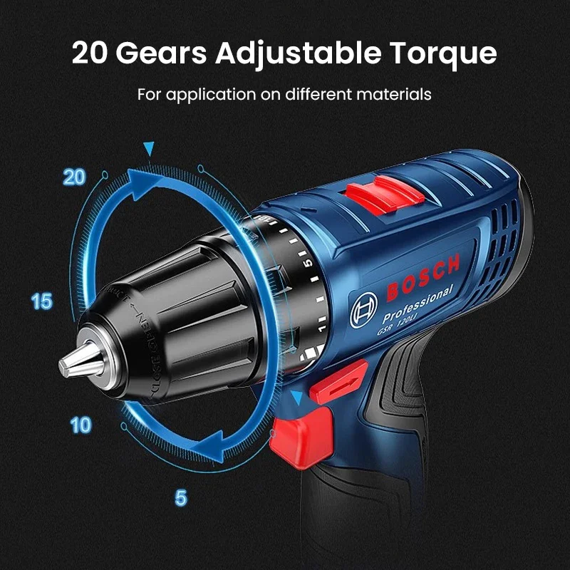 Bosch GSR120-LI Electric Drill - огляд і ціна Impact Driver Cordless