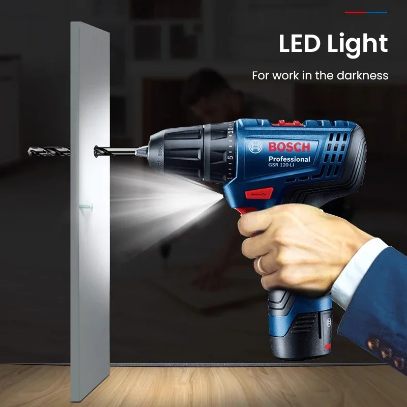 Bosch GSR120-LI Electric Drill - огляд і ціна Impact Driver Cordless