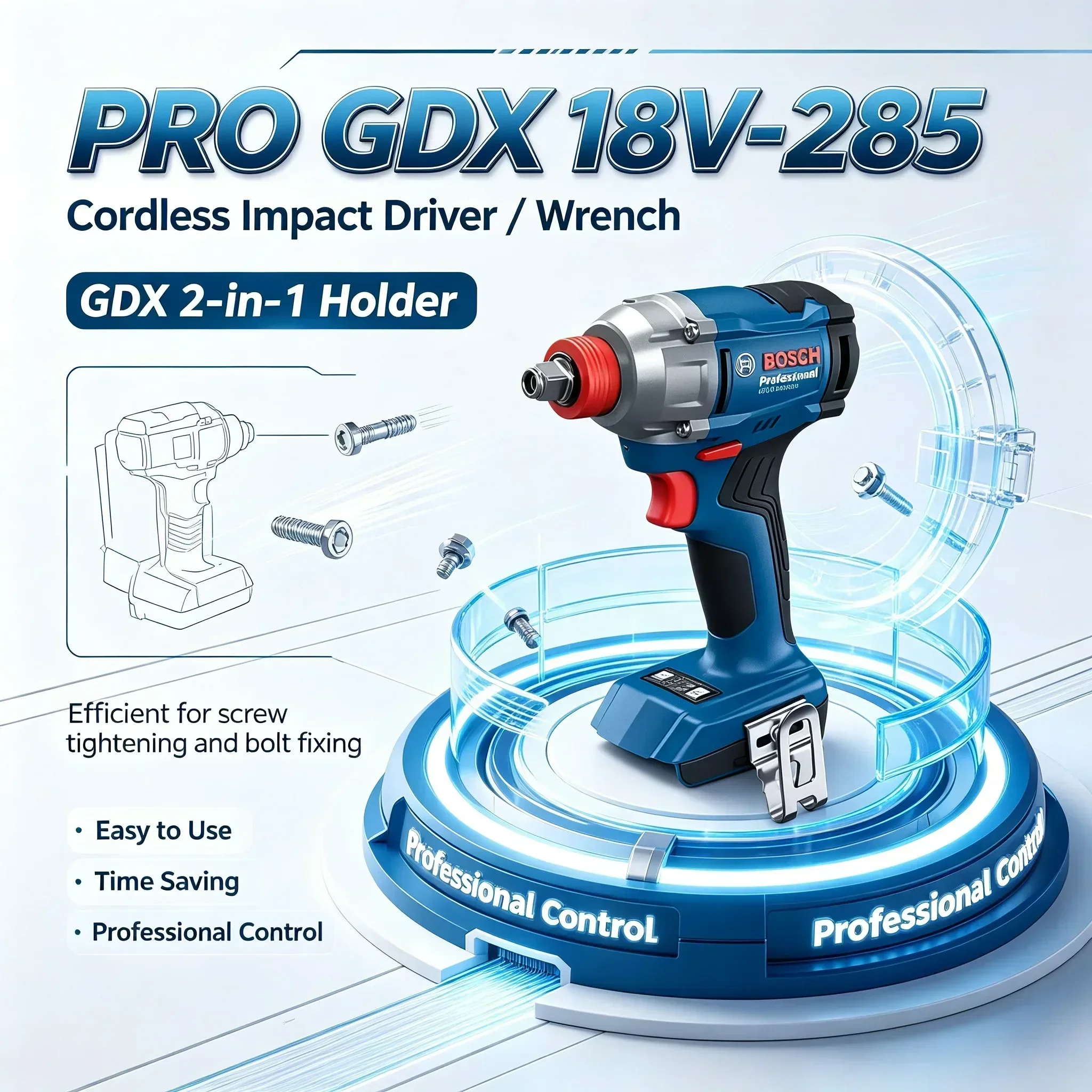 Bosch GDX 18V-285 Cordless Imp - огляд і ціна Impact Driver Cordless