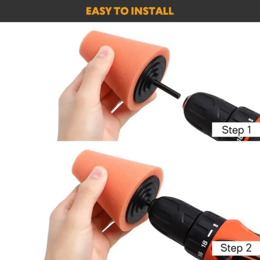 Car Drill Polishing Sponge Pad - огляд і ціна Power Tools Spare Parts