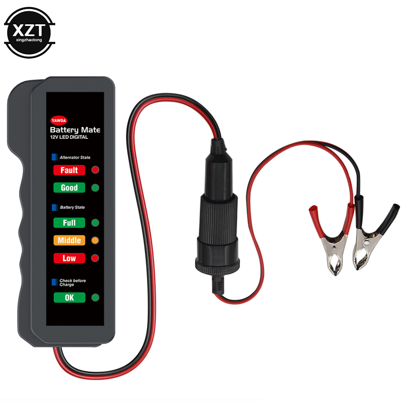 Car Battery Tester 6 LED Displ - огляд і ціна Power Tools Display
