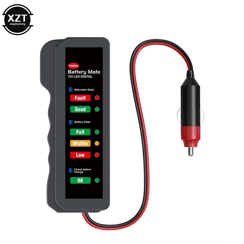 Car Battery Tester 6 LED Displ - огляд і ціна Power Tools Display
