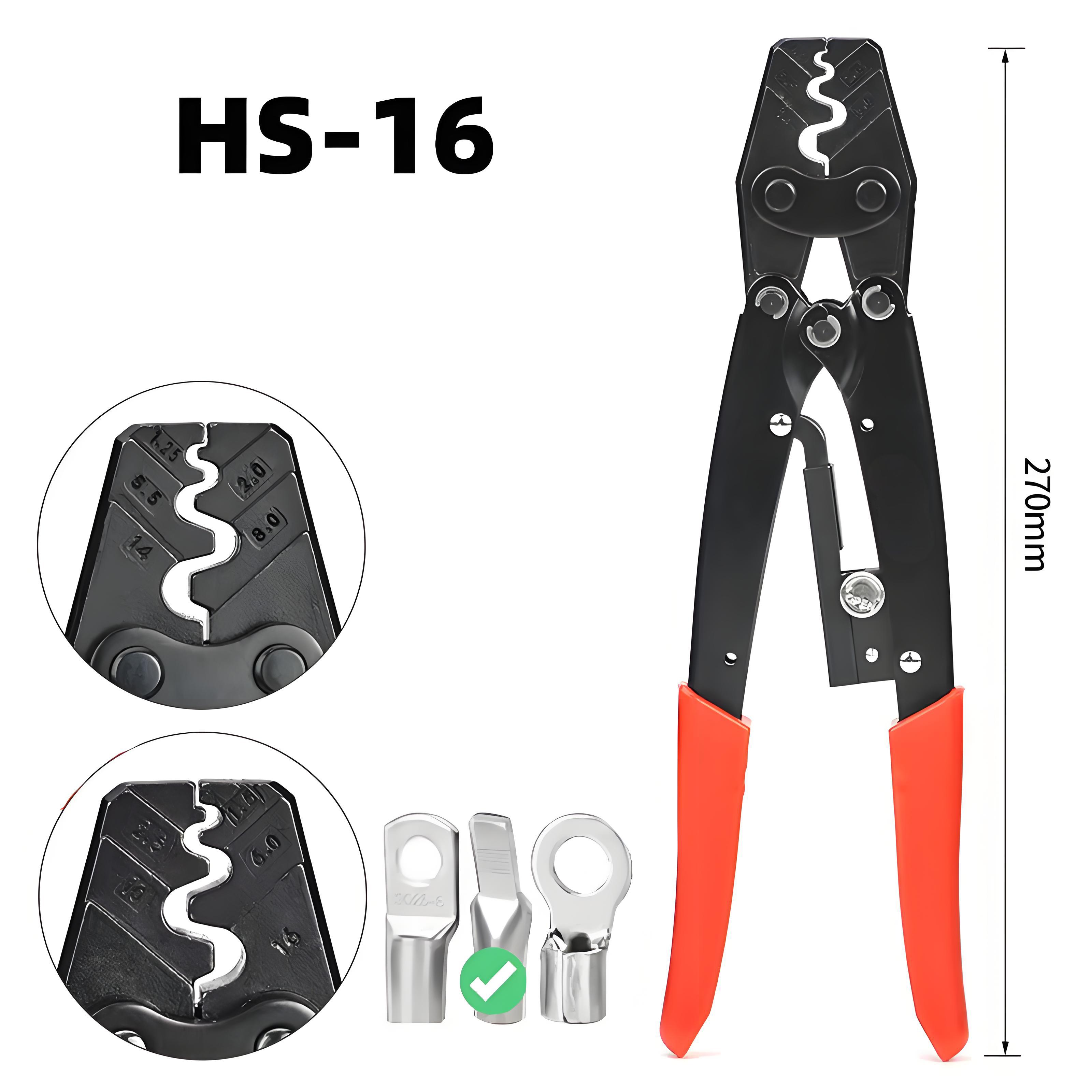 HS-16 Crimper Plier Ratcheting - огляд і ціна Power Tools Japan